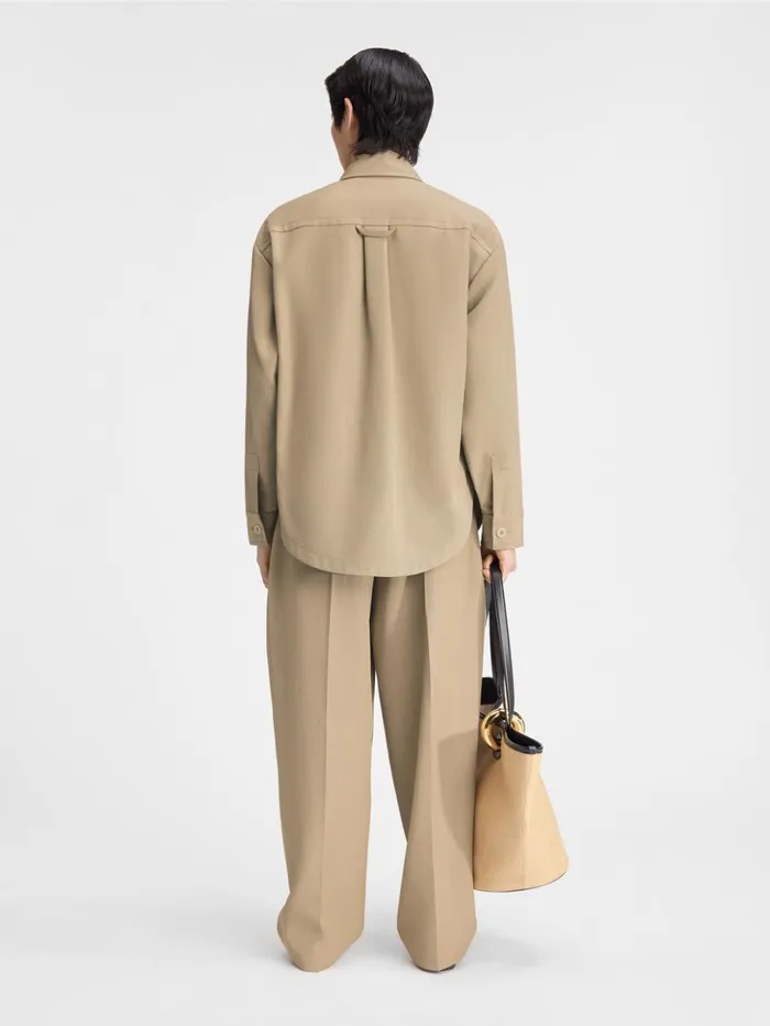 Men Coats and Jackets JACQUEMUS The Montaigne Jacket Beige