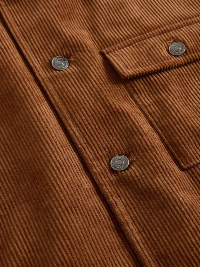 Men Cord Jacket Mid Tan White Stuff Coats and Jackets