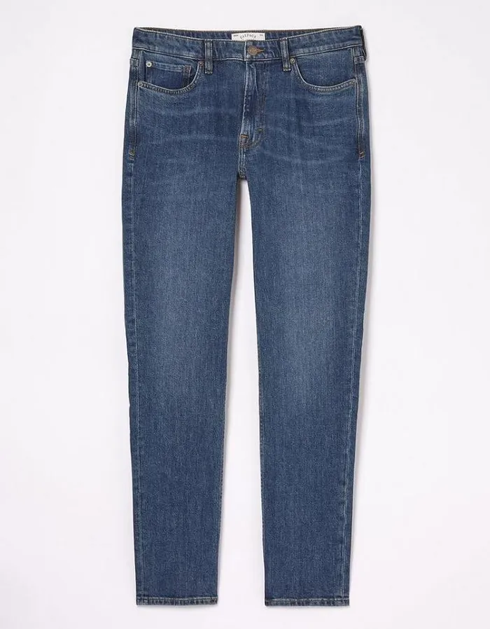 Men FatFace Jeans Slim Fit Jeans Indigo Blue