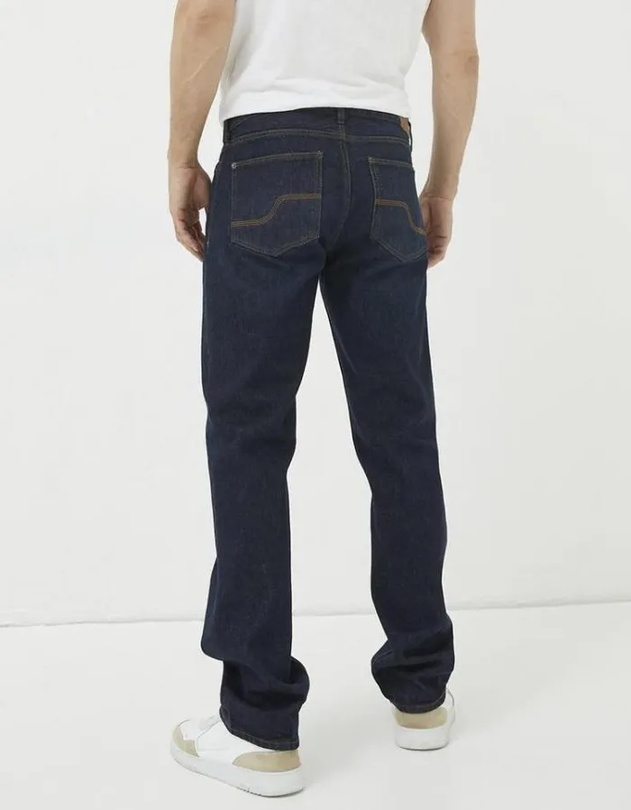 Men FatFace Jeans Straight Fit Jeans Dark Blue