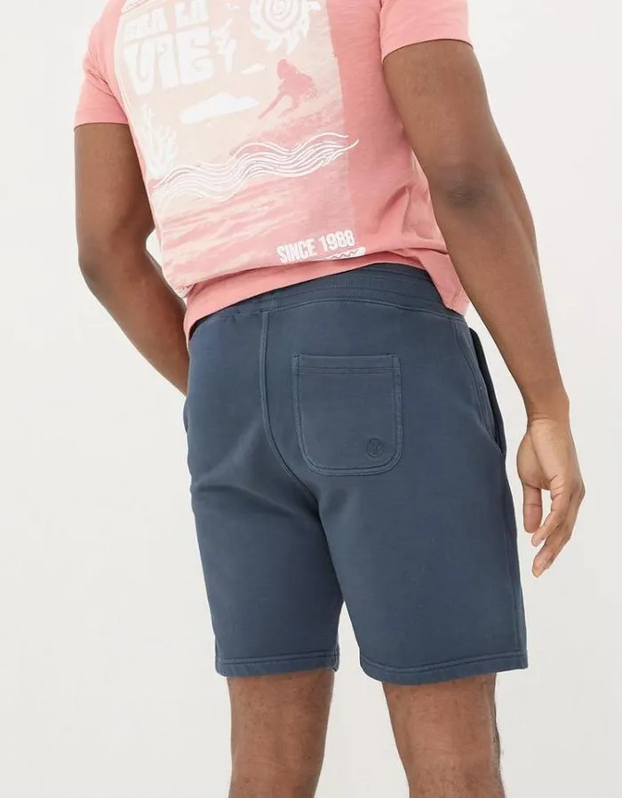 Men FatFace Shorts Cambourne Jersey Shorts Navy