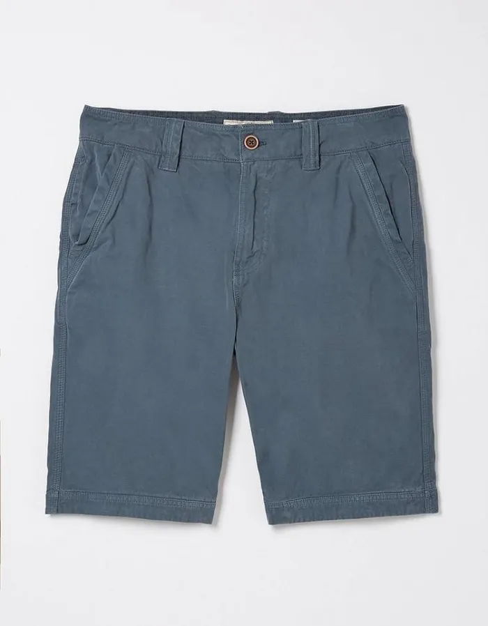 Men FatFace Shorts Cove Chino Shorts Dusky Blue