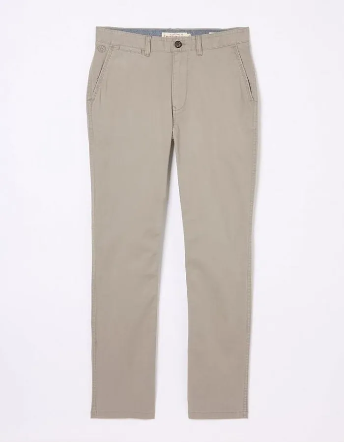Men FatFace Tall Collection Heyshott Slim Chinos Light Grey