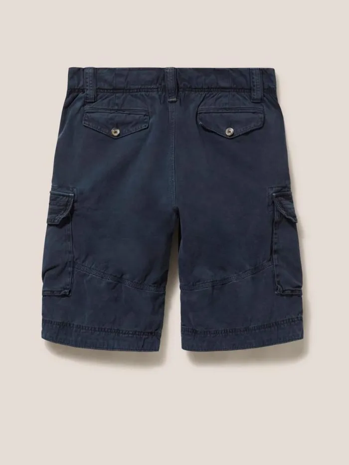 Men Halsall Organic Cargo Short Dark Navy White Stuff Shorts