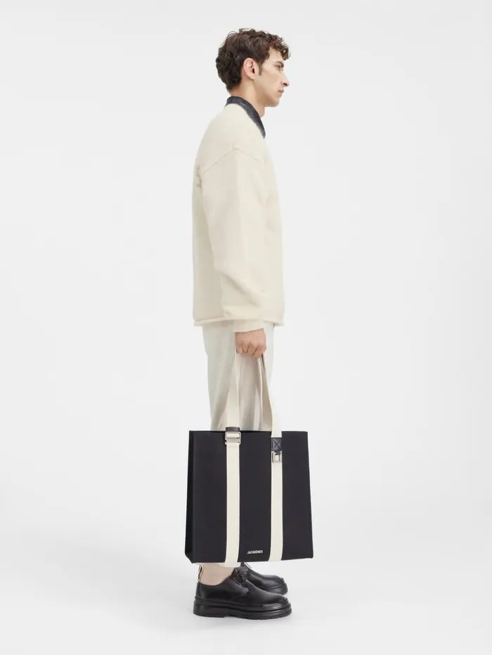 Men Knits JACQUEMUS The Jacquemus Sweater Light Beige Men Knits JACQUEMUS The Jacquemus Sweater Light Beige