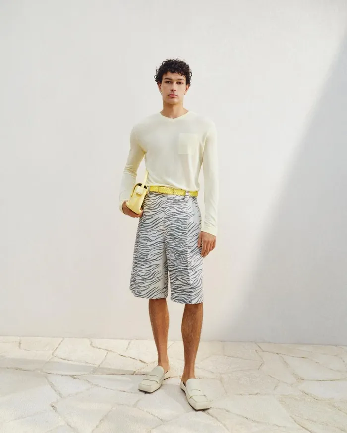 Men Knits JACQUEMUS The Paseo Knit Light Yellow Men Knits JACQUEMUS The Paseo Knit Light Yellow