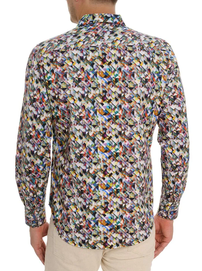 Men Long Sleeve Button Down Shirts Robert Graham ALFANO LONG SLEEVE BUTTON DOWN SHIRT Multi