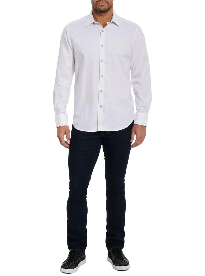 Men Long Sleeve Button Down Shirts Robert Graham HIGHLAND LONG SLEEVE BUTTON DOWN SHIRT Classic