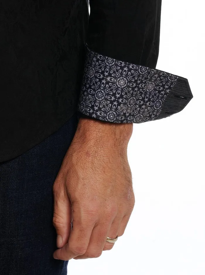 Men Long Sleeve Button Down Shirts Robert Graham HIGHLAND LONG SLEEVE BUTTON DOWN SHIRT Classic