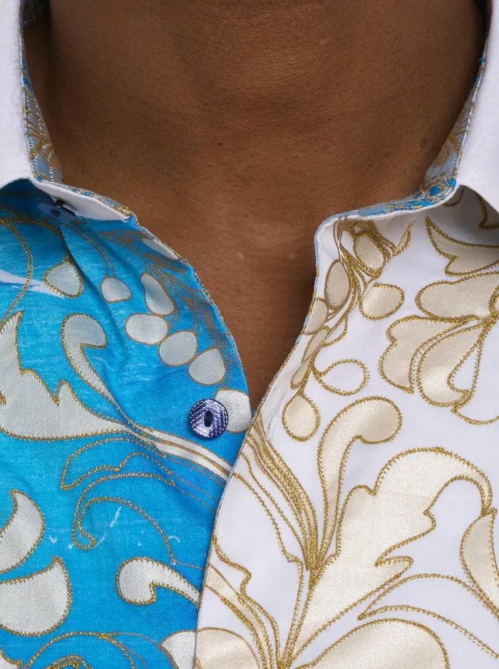 Men Long Sleeve Button Down Shirts Robert Graham LIMITED EDITION THE BELL LONG SLEEVE BUTTON DOWN SHIRT Multi