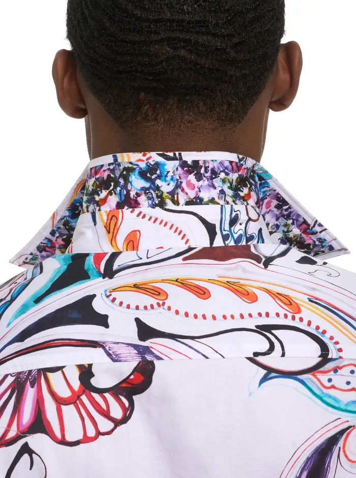 Men Long Sleeve Button Down Shirts Robert Graham MYLIN LONG SLEEVE BUTTON DOWN SHIRT Multi