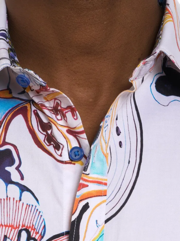 Men Long Sleeve Button Down Shirts Robert Graham MYLIN LONG SLEEVE BUTTON DOWN SHIRT Multi