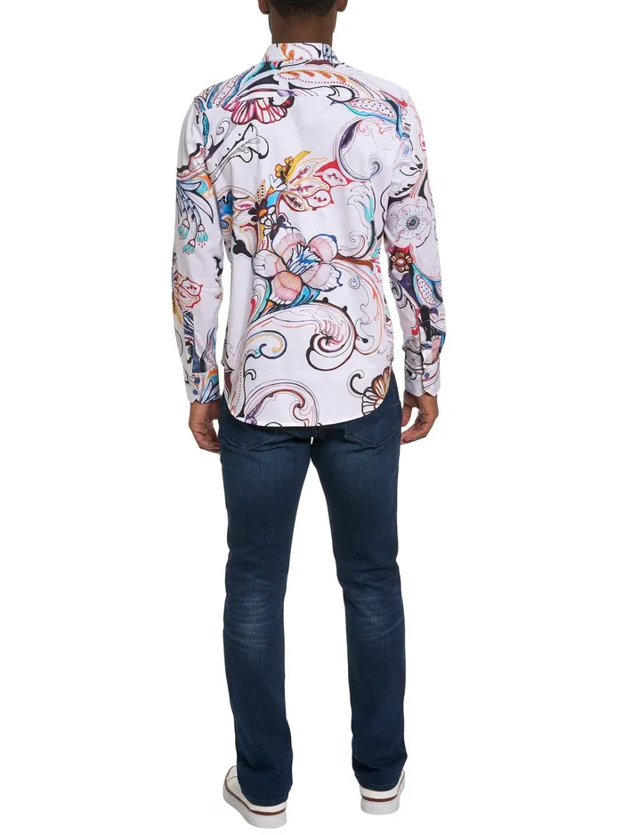 Men Long Sleeve Button Down Shirts Robert Graham MYLIN LONG SLEEVE BUTTON DOWN SHIRT Multi