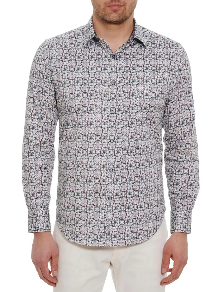 Men Long Sleeve Button Down Shirts Robert Graham SUNDIAL LONG SLEEVE BUTTON DOWN SHIRT Multi