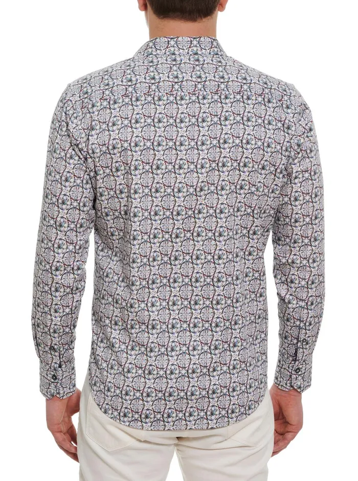 Men Long Sleeve Button Down Shirts Robert Graham SUNDIAL LONG SLEEVE BUTTON DOWN SHIRT Multi