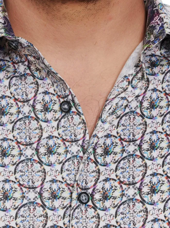 Men Long Sleeve Button Down Shirts Robert Graham SUNDIAL LONG SLEEVE BUTTON DOWN SHIRT Multi