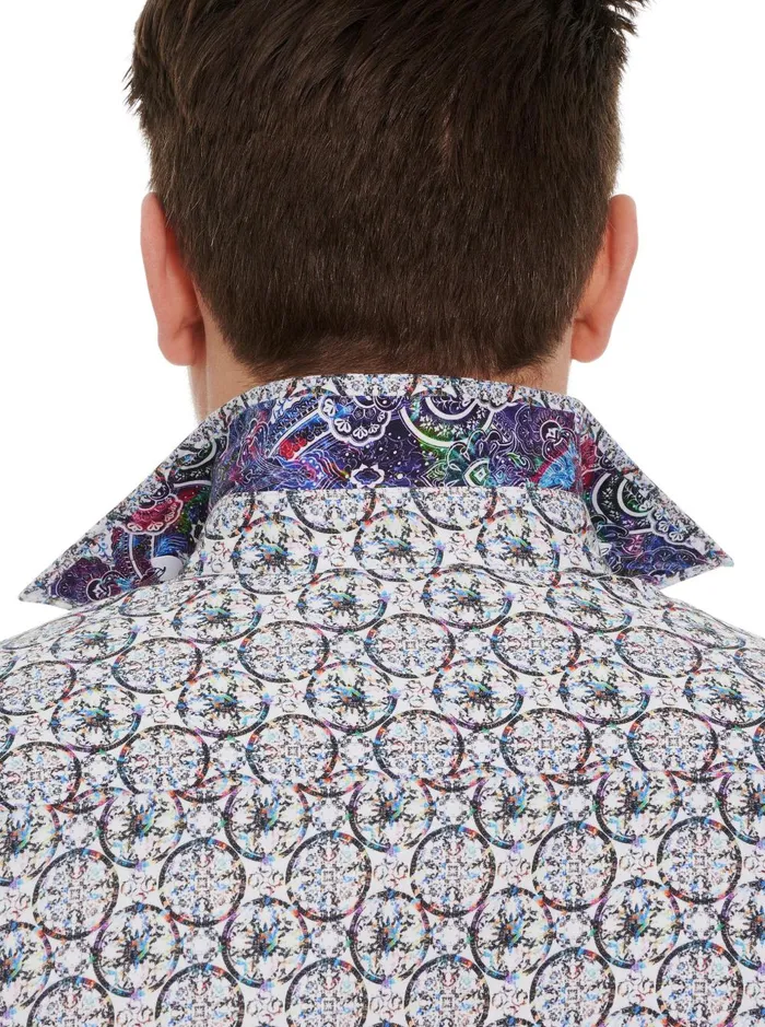 Men Long Sleeve Button Down Shirts Robert Graham SUNDIAL LONG SLEEVE BUTTON DOWN SHIRT Multi