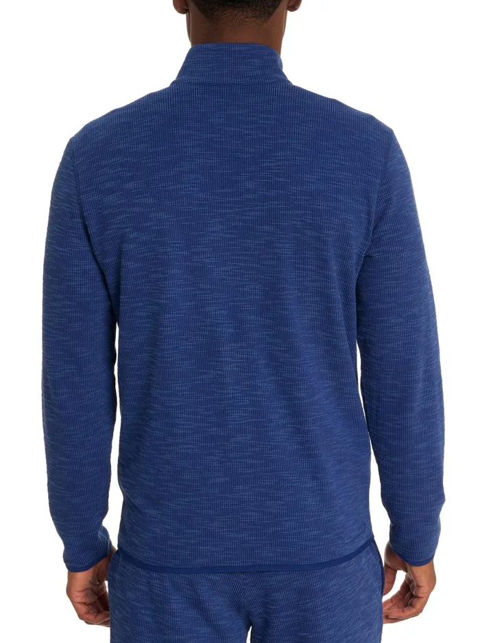 Men Long Sleeve Knits Robert Graham KOBRA FULL ZIP LONG SLEEVE KNIT Light Grey
