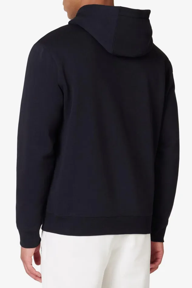 Men Matching Sets Fila Classic Pullover Hoodie 001 Black