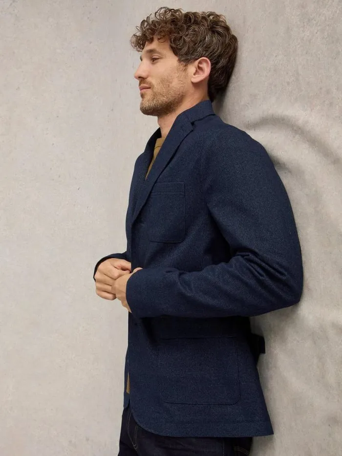 Men McKay Blazer Dark Navy White Stuff Blazers
