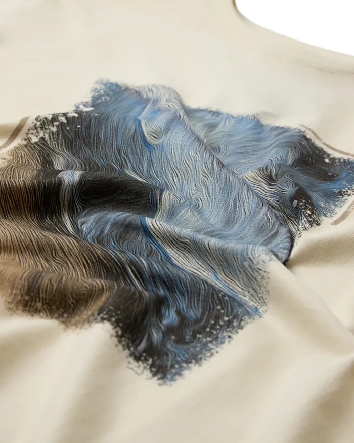 Men MOS MOSH MMGRiver Ocean Tee Ecru Tees