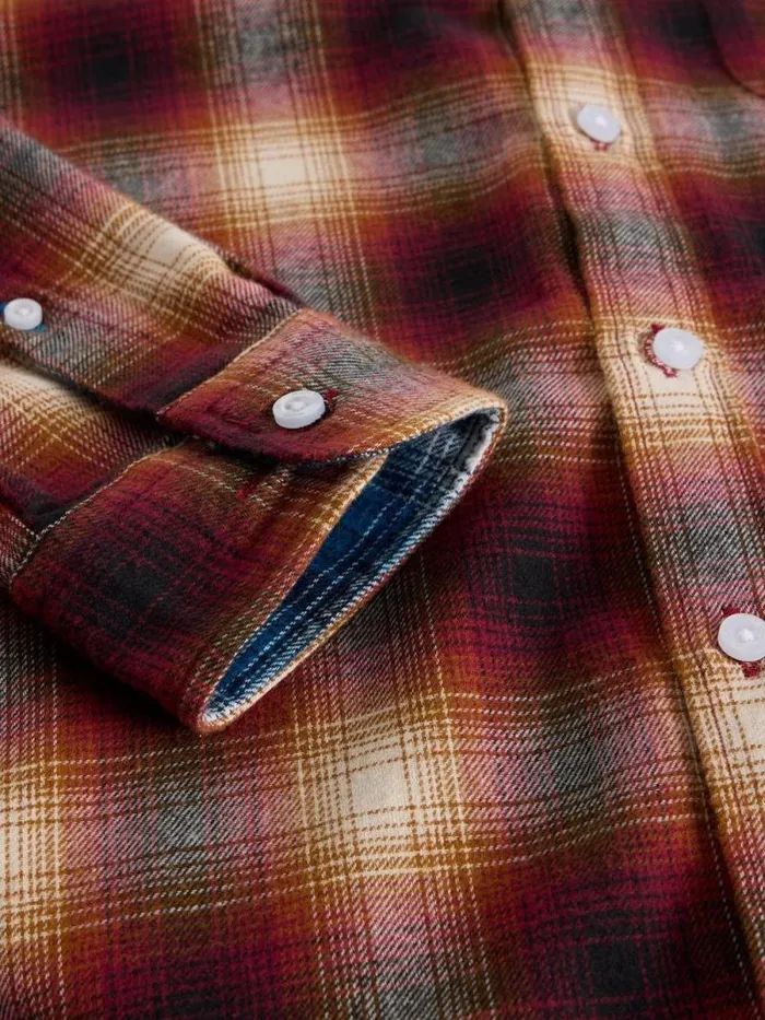 Men Moxley Flannel Checked Shirt Red Multi White Stuff Shirts Men Moxley Flannel Checked Shirt Red Multi White Stuff Shirts