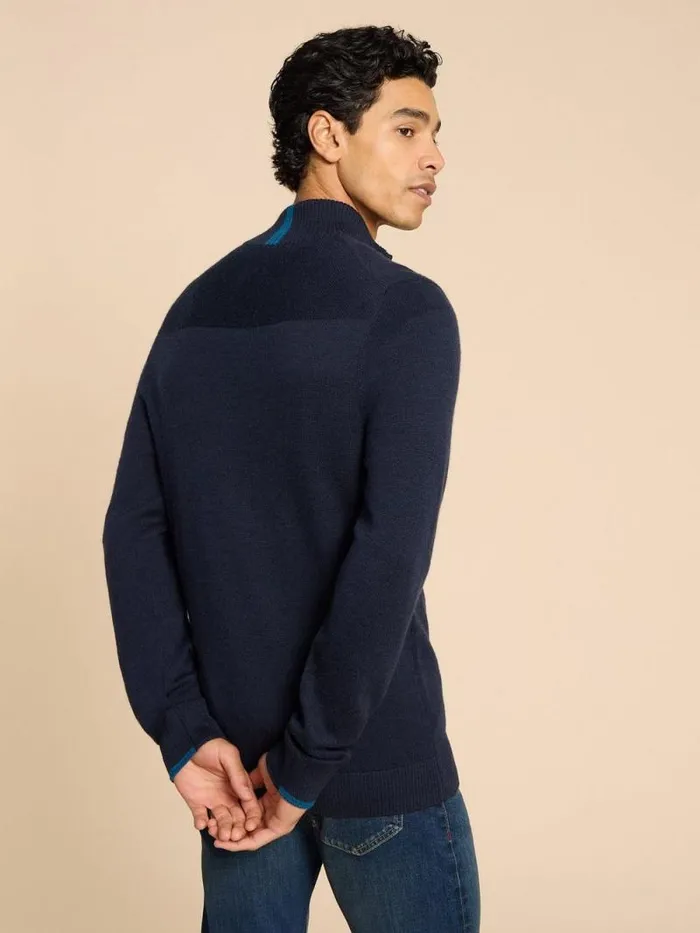 Men Newport Wool Merino Jumper Dark Navy White Stuff Knitwear Men Newport Wool Merino Jumper Dark Navy White Stuff Knitwear