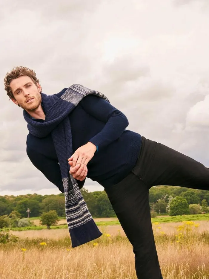 Men Newport Wool Merino Jumper Dark Navy White Stuff Knitwear Men Newport Wool Merino Jumper Dark Navy White Stuff Knitwear
