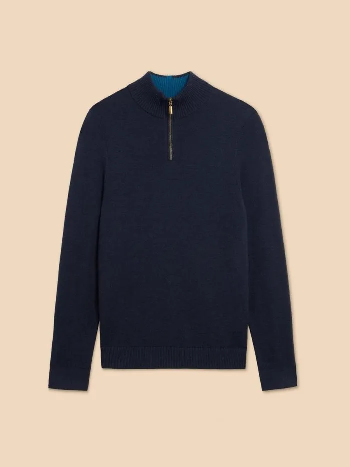 Men Newport Wool Merino Jumper Dark Navy White Stuff Knitwear Men Newport Wool Merino Jumper Dark Navy White Stuff Knitwear