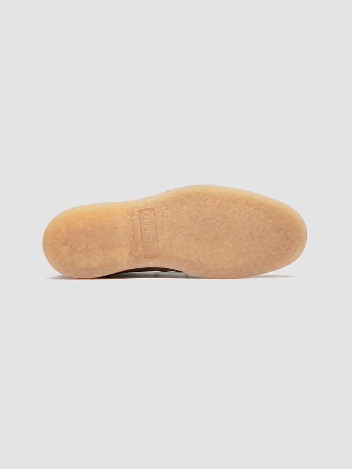 Men Officine Creative Footwear FLEXUS 005 Taupe Suede Chukka Boots