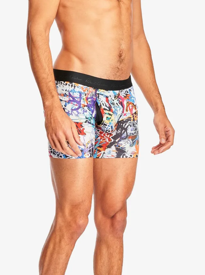 Men Pajamas and Underwear Robert Graham GRAFFITI BOXER Multi