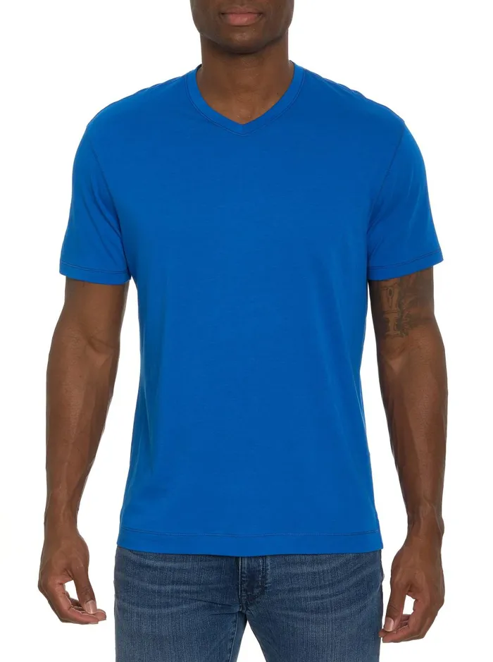 Men Polos and TShirts Robert Graham EASTWOOD TSHIRT Aqua