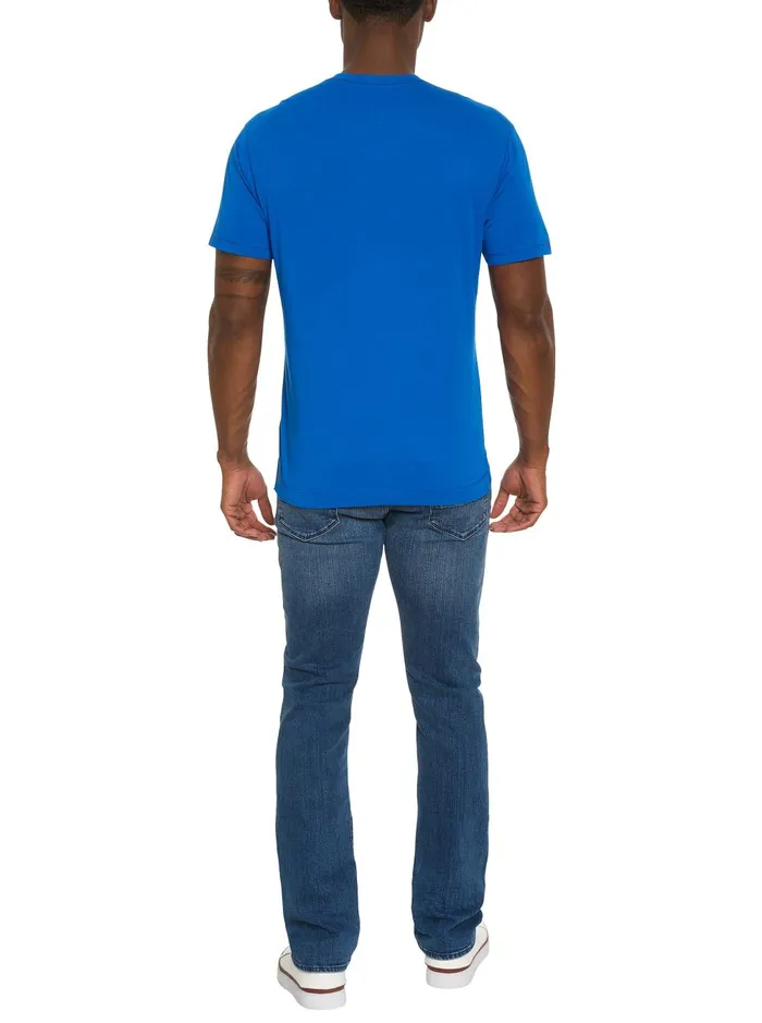 Men Polos and TShirts Robert Graham EASTWOOD TSHIRT Aqua