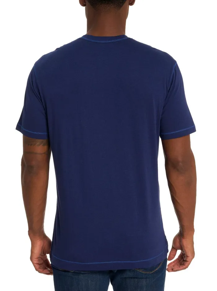 Men Polos and TShirts Robert Graham EASTWOOD TSHIRT Aqua