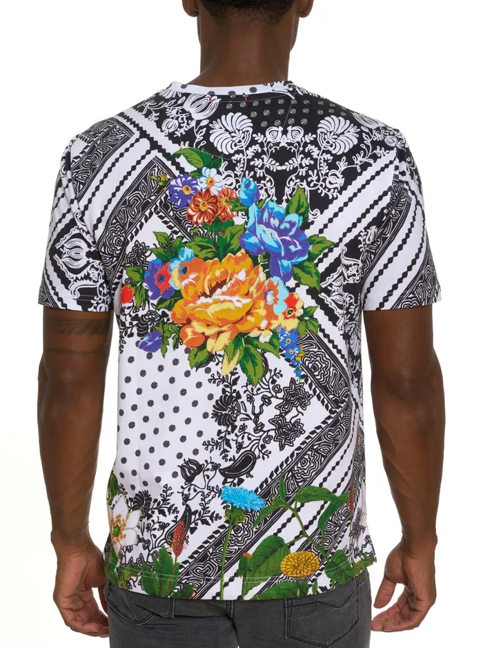 Men Polos and TShirts Robert Graham LIMITED EDITION DANCE FLOOR VIEW GRAPHIC TSHIRT Multi