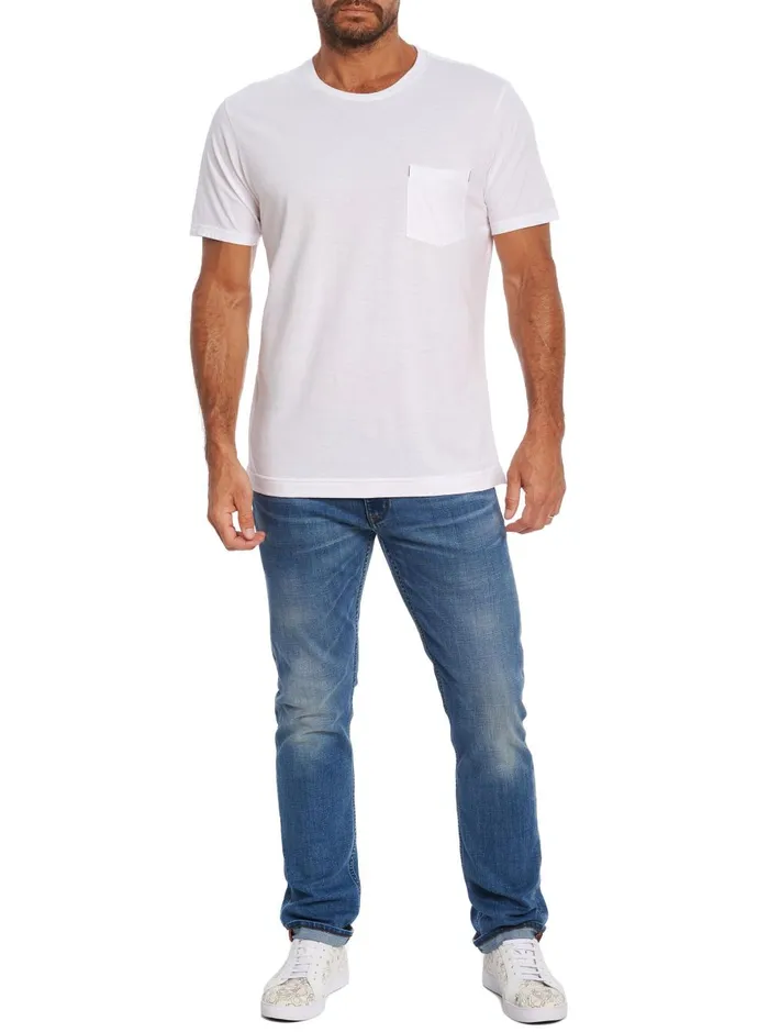 Men Polos and TShirts Robert Graham MYLES TSHIRT Navy