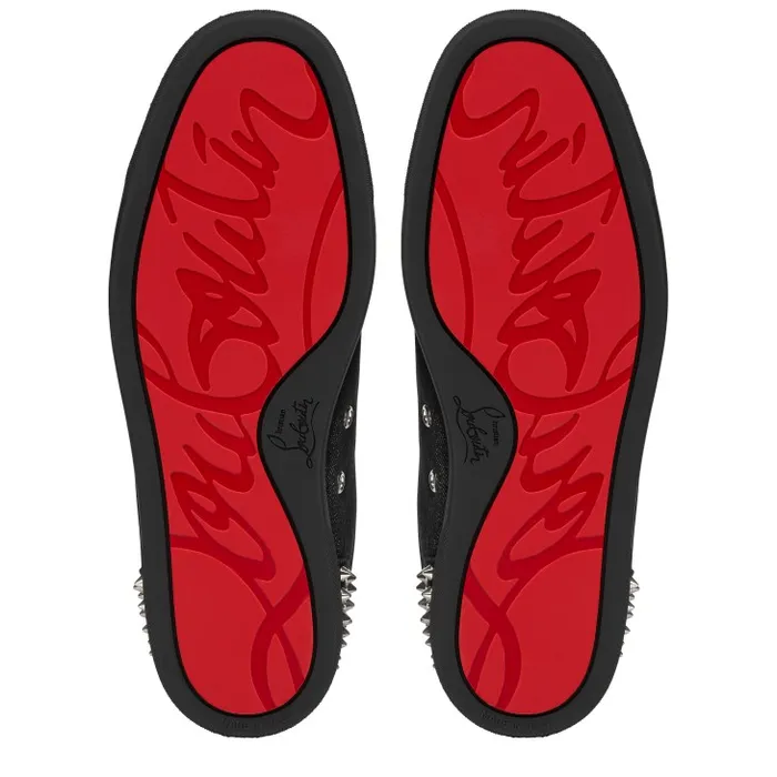 Men Seavaste 2 Sneakers 8211 Denim Brushed Effect 8211 Black Christian Louboutin Sneakers