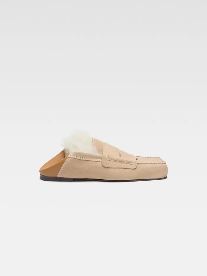 Men Shoes JACQUEMUS The Carr Loafers Dark Beige