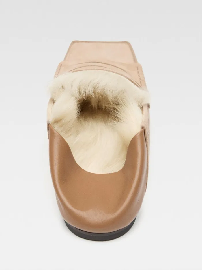 Men Shoes JACQUEMUS The Carr Loafers Dark Beige Men Shoes JACQUEMUS The Carr Loafers Dark Beige