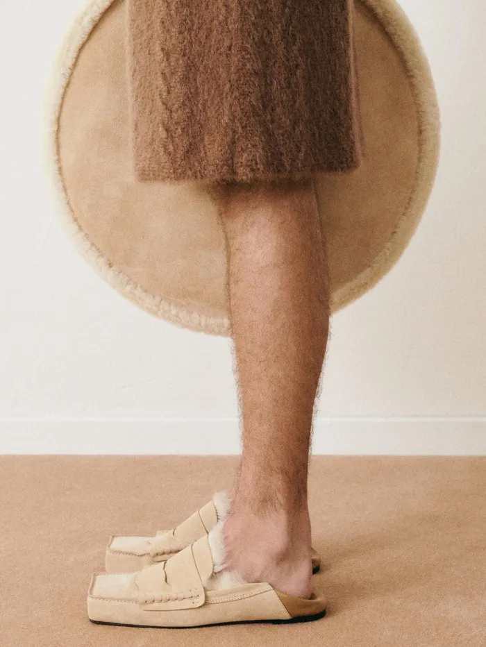Men Shoes JACQUEMUS The Carr Loafers Dark Beige Men Shoes JACQUEMUS The Carr Loafers Dark Beige