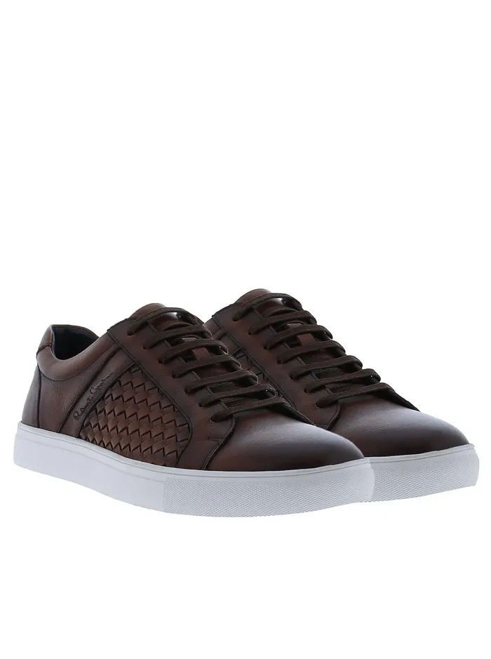 Men Shoes Robert Graham LOKI SNEAKER Cognac