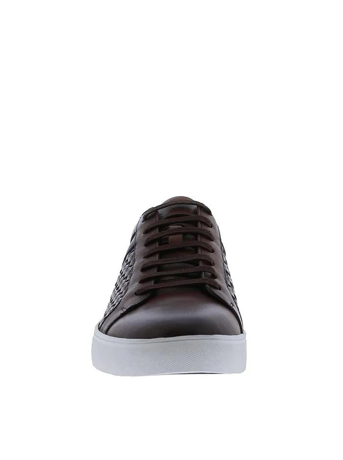 Men Shoes Robert Graham LOKI SNEAKER Cognac