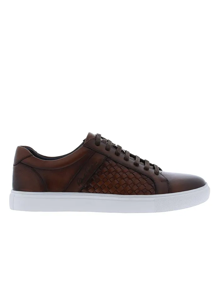 Men Shoes Robert Graham LOKI SNEAKER Cognac