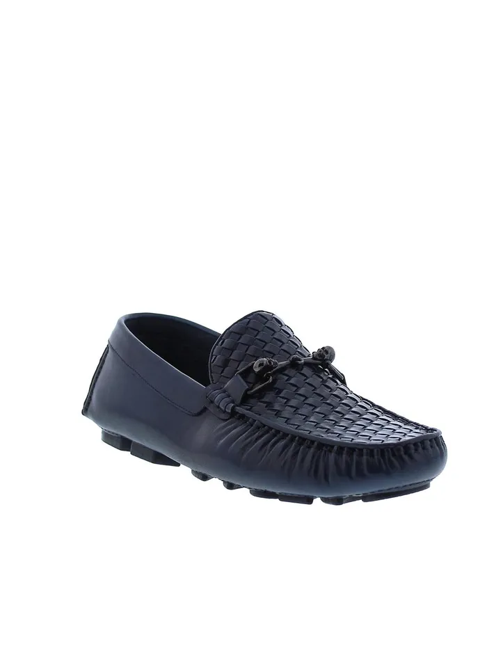 Men Shoes Robert Graham SPOCK LOAFER Navy