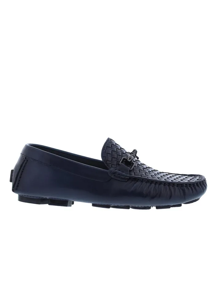 Men Shoes Robert Graham SPOCK LOAFER Navy