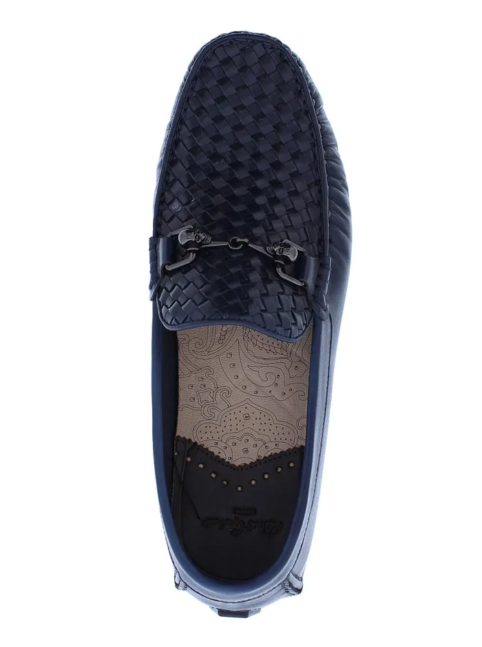 Men Shoes Robert Graham SPOCK LOAFER Navy