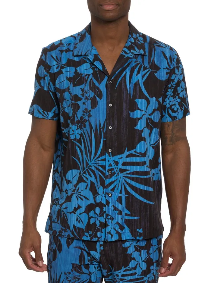 Men Short Sleeve Button Down Shirts Robert Graham DRIFT AWAY SHORT SLEEVE BUTTON DOWN SHIRT Multi