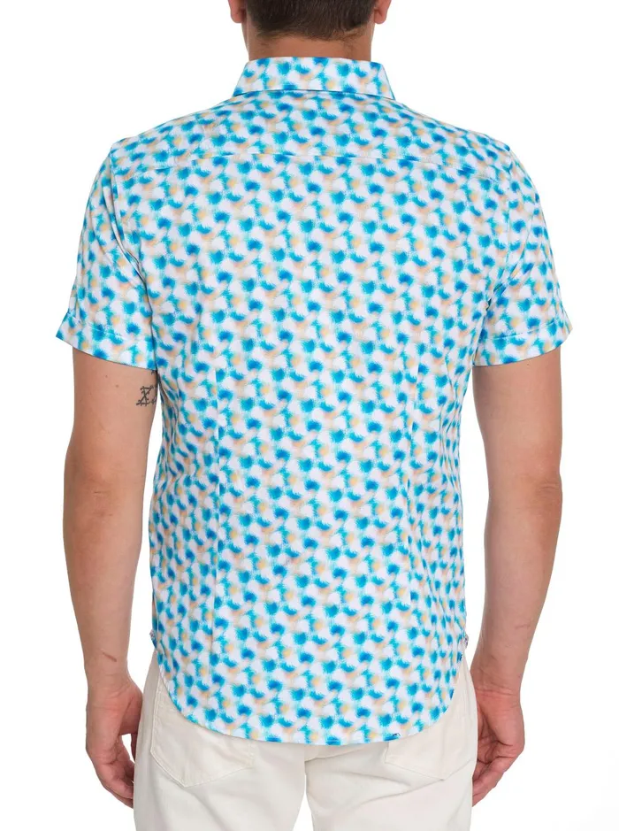 Men Short Sleeve Button Down Shirts Robert Graham HEWLETT SHORT SLEEVE BUTTON DOWN SHIRT Multi