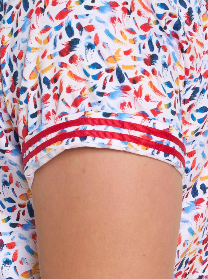 Men Short Sleeve Button Down Shirts Robert Graham LANGSTON SHORT SLEEVE BUTTON DOWN SHIRT Tailored