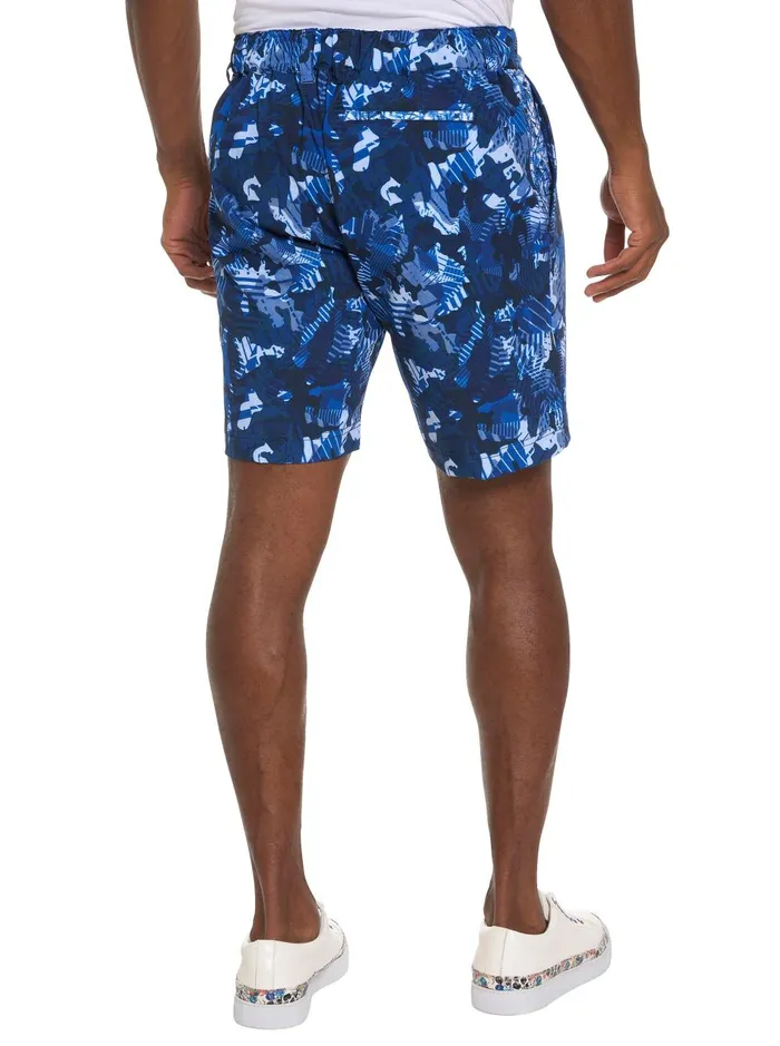 Men Shorts and Swim Robert Graham BLUES CLUB PERFORMANCE SHORT Blue